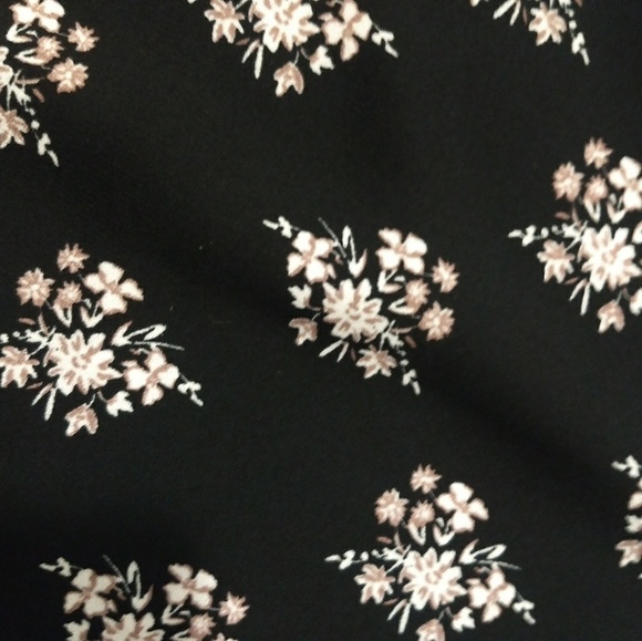 Black Floral Dress - Picture 3 of 5
